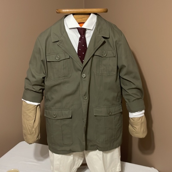 Safari Jacket forest green canvas/duck cloth XL/47R/57EU - Picture 14 of 14
